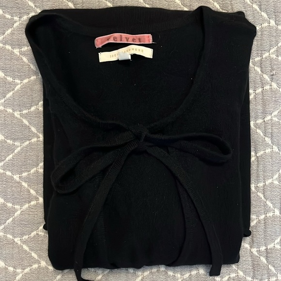 VELVET 100% Cashmere dress size small - Picture 7 of 9